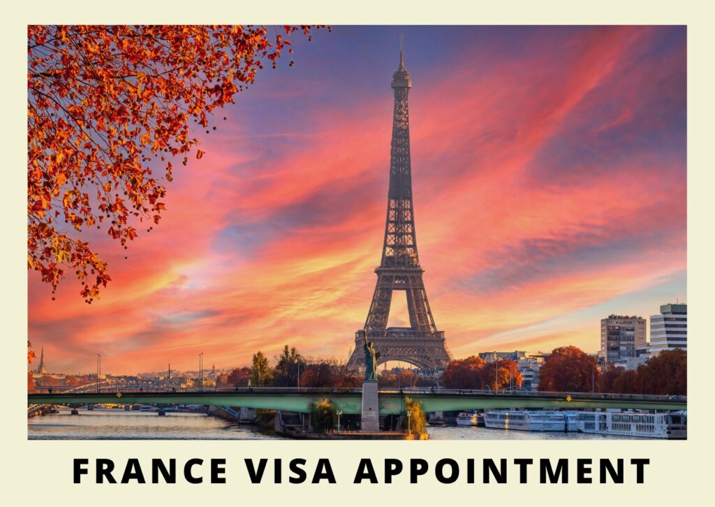 Quick Easy France Visa Appointment Process Online France Schengen Visa   France Visa Appointment 1024x726 