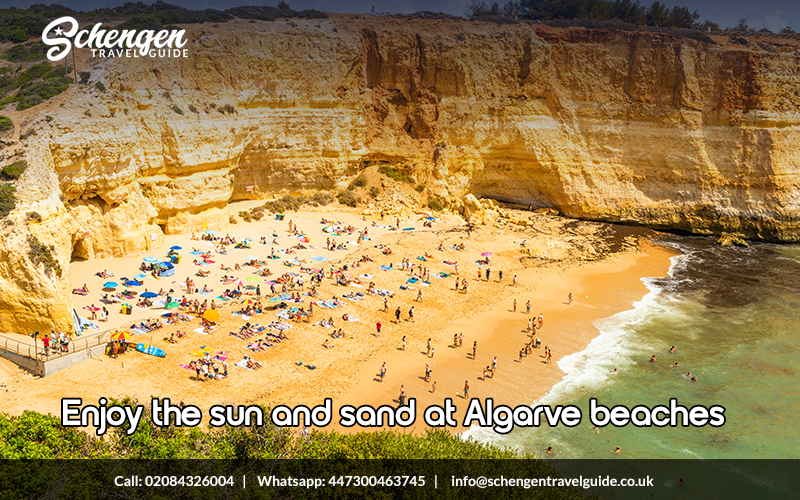 Enjoy the sun and sand at Algarve beaches